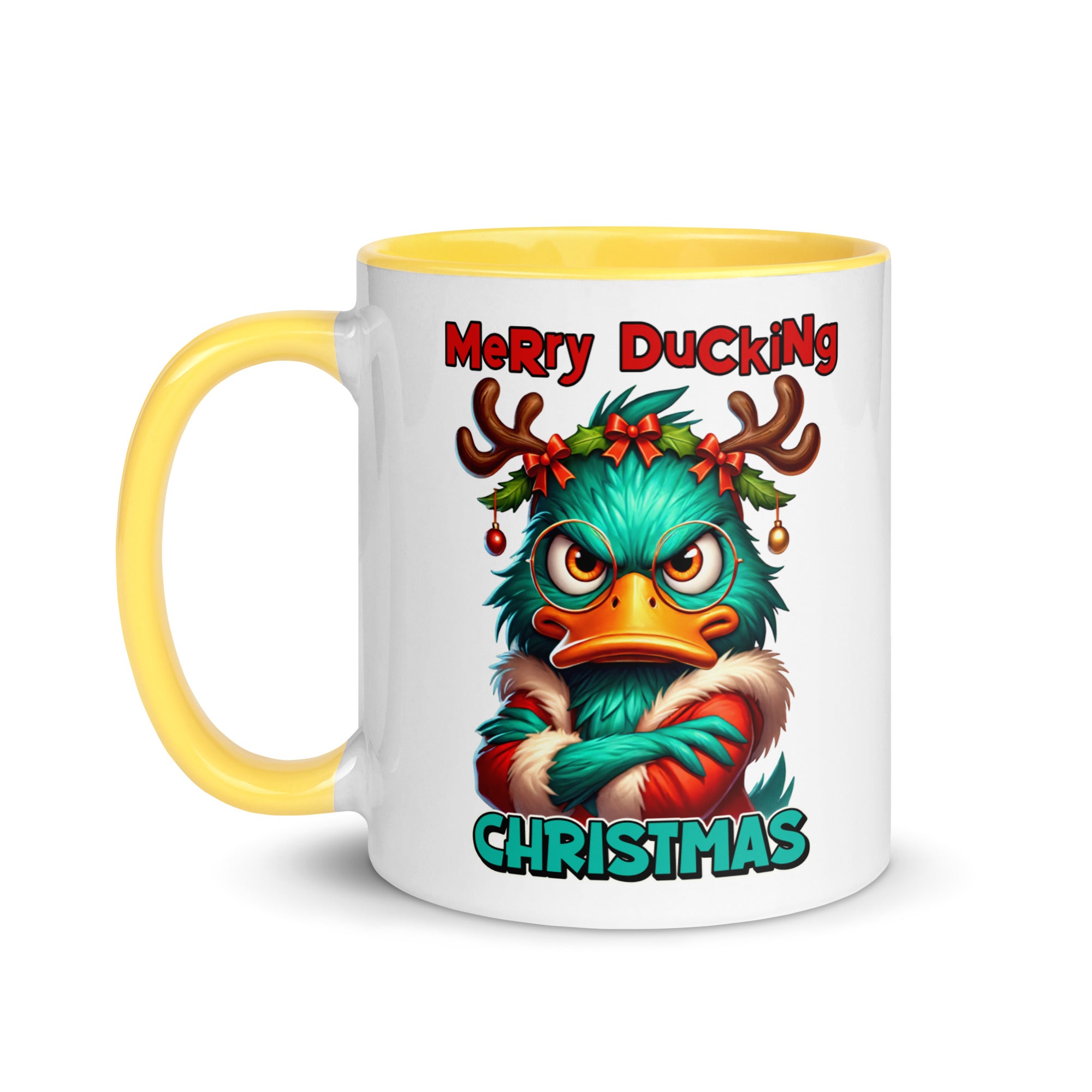 Merry Ducking Christmas Mug-Phoenix Styles