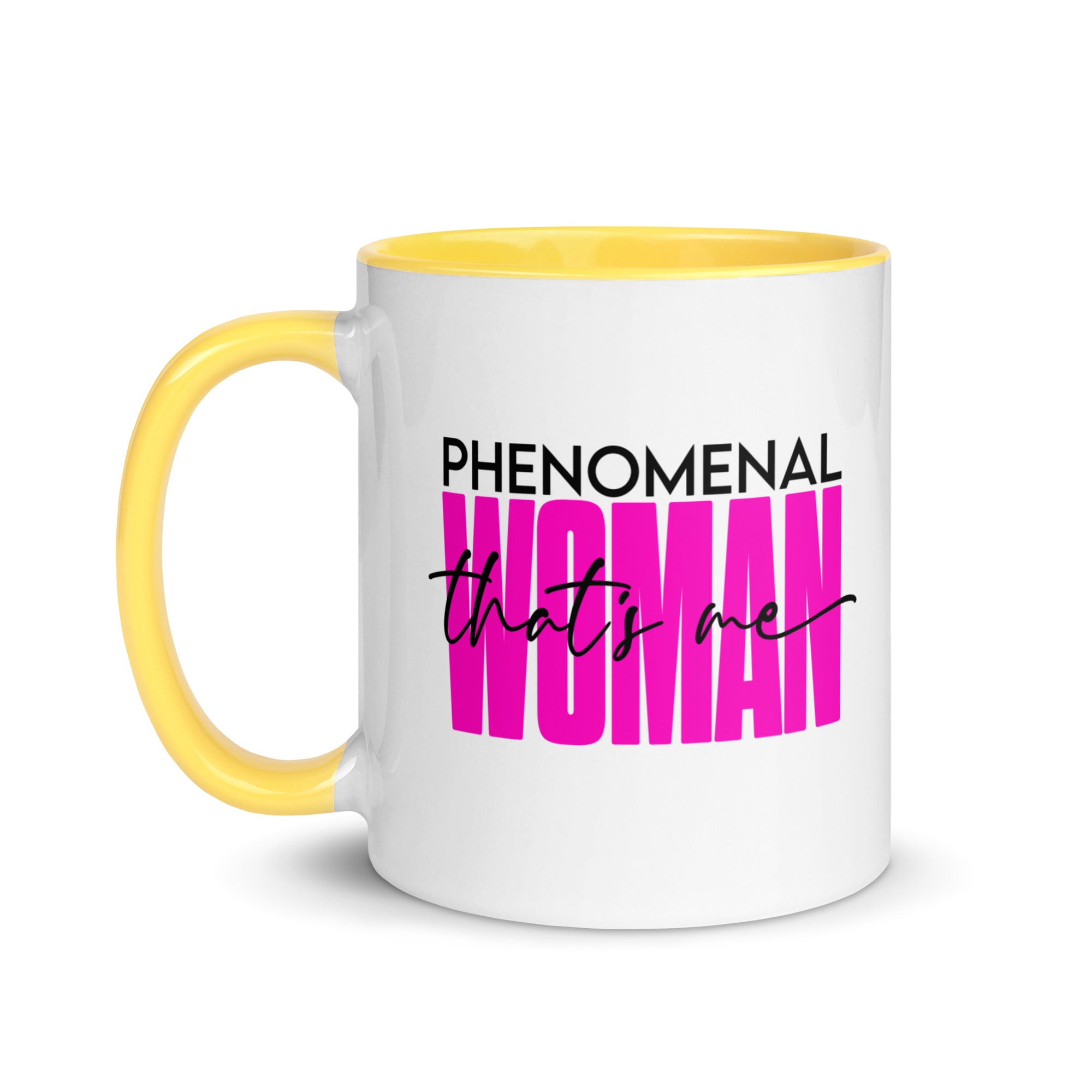 Phenomenal Woman Mug with Color Inside-Phoenix Styles