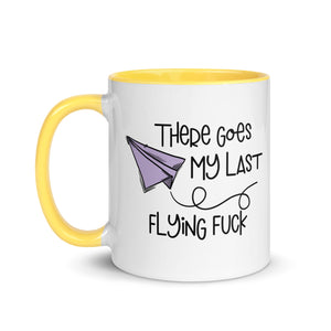 Flying Fuck Mug with Color Inside-Phoenix Styles