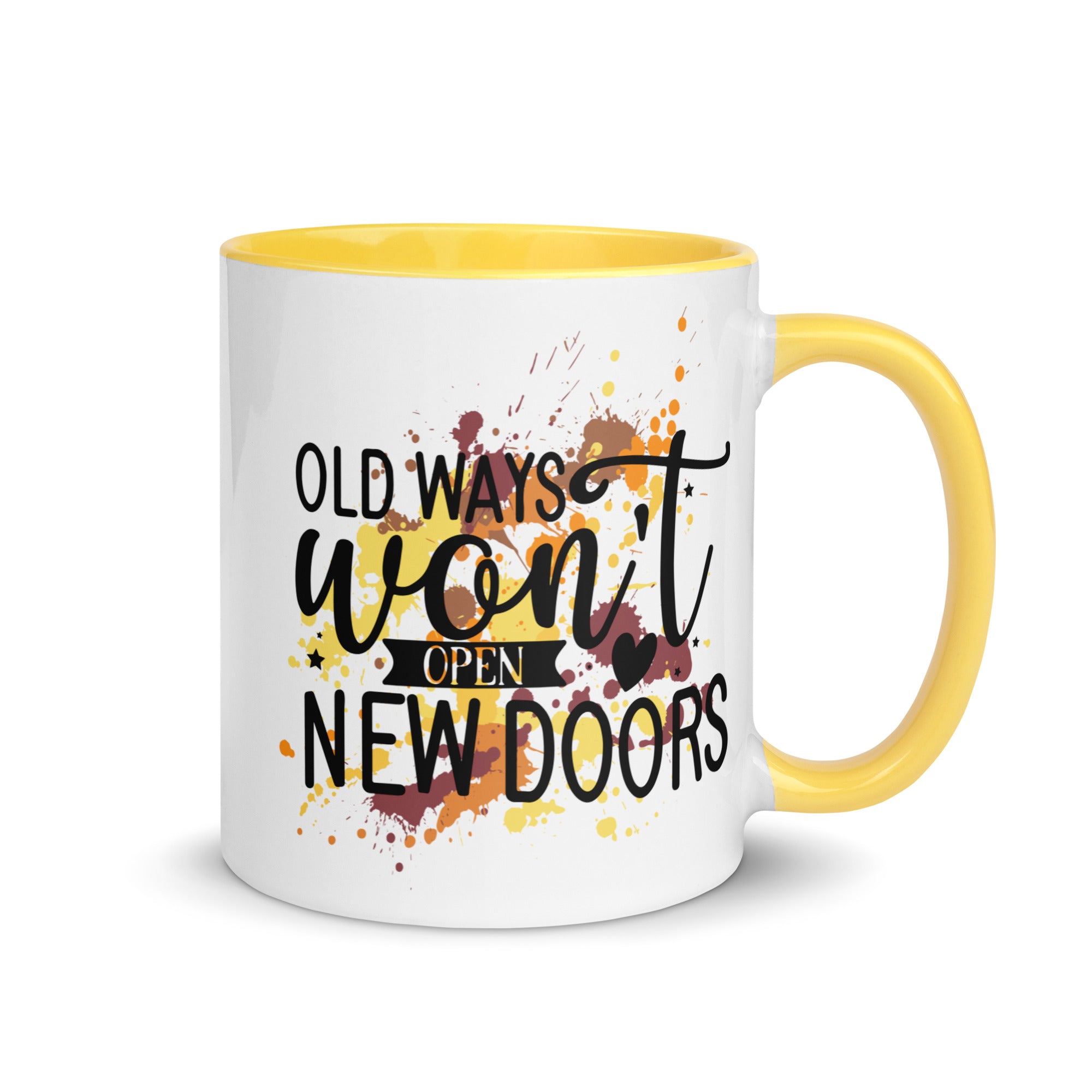 Old Ways Wont Open New Doors Mug-Phoenix Styles