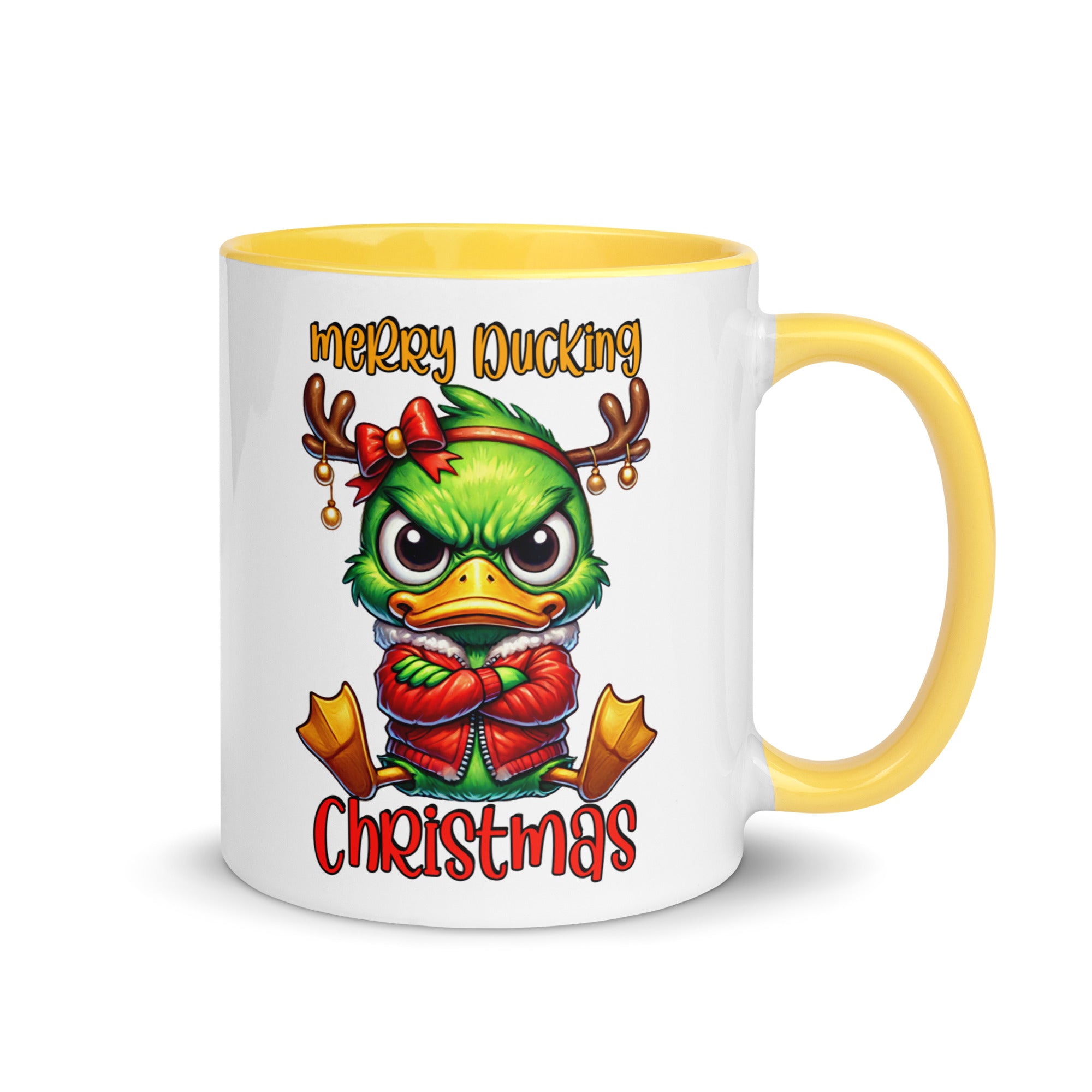 Merry Ducking Christmas Mug-Phoenix Styles