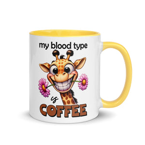 Blood Type is Coffee Mug-Phoenix Styles