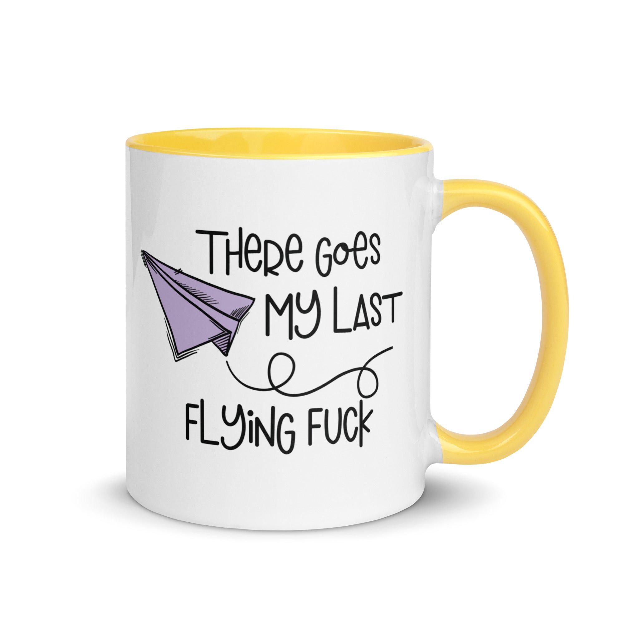 Flying Fuck Mug with Color Inside-Phoenix Styles