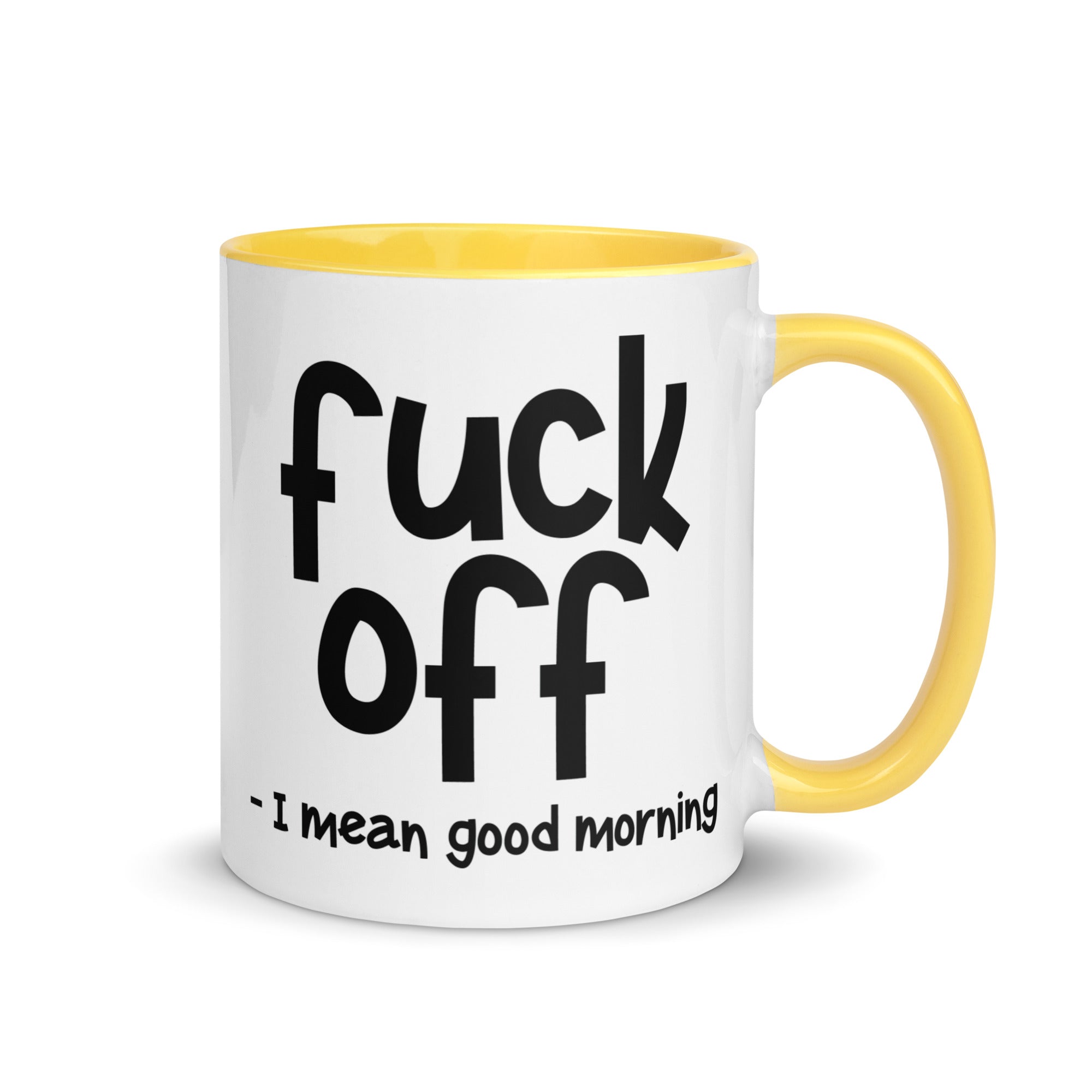 Fuck Off Mug with Color Inside-Phoenix Styles