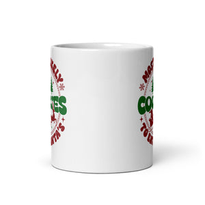 Most Likely to Eat Santa's Cookies White glossy mug-Phoenix Styles