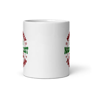 Most Likely To Be On The Naughty List White glossy mug-Phoenix Styles