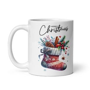 Merry Christmas glossy mug-Phoenix Styles