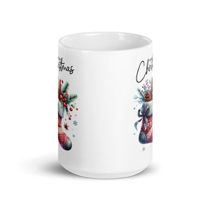 Merry Christmas glossy mug-Phoenix Styles