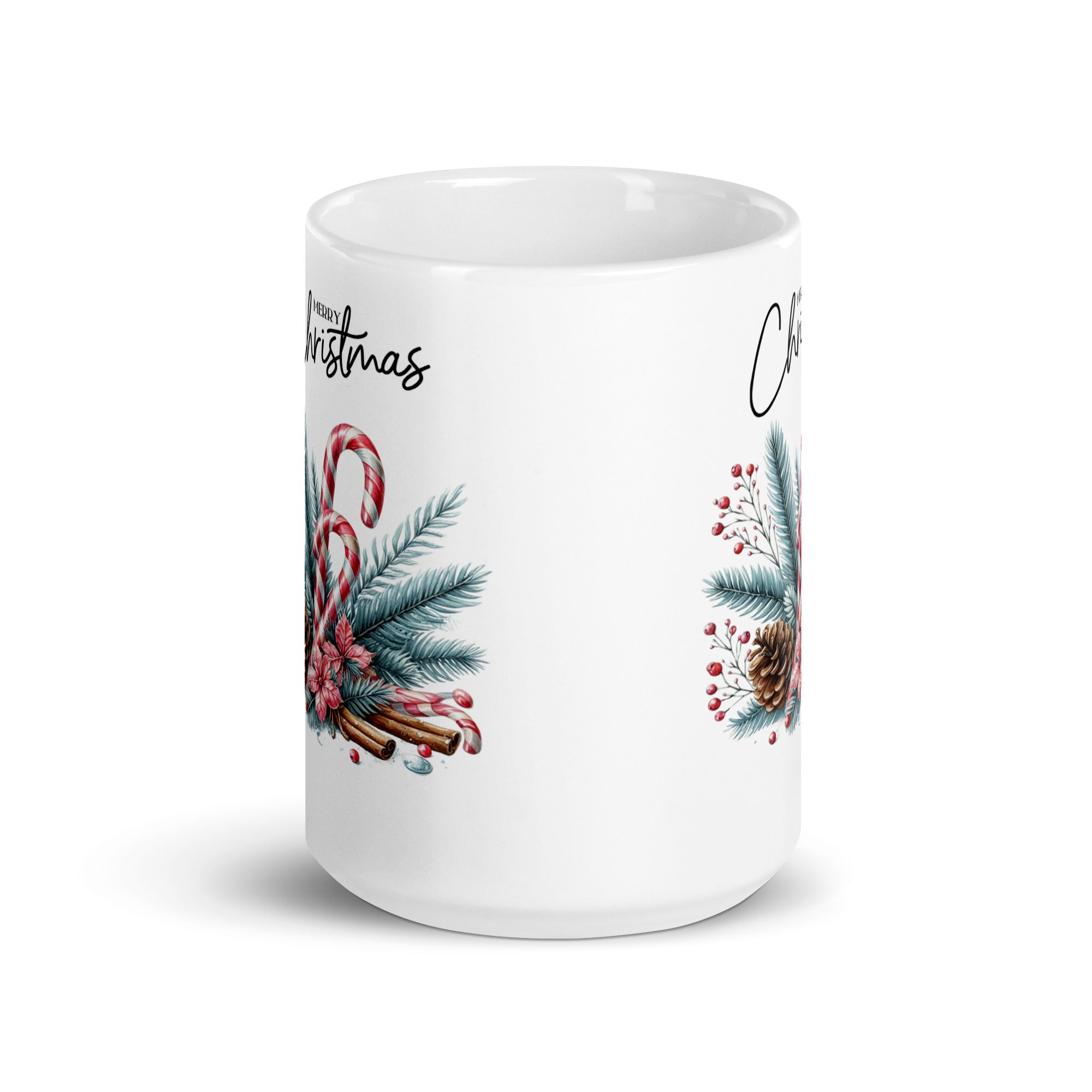 Merry Christmas glossy mug-Phoenix Styles