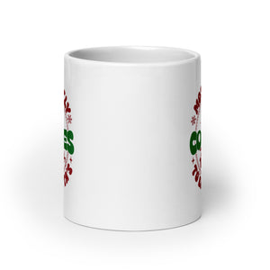 Most Likely to Eat Santa's Cookies White glossy mug-Phoenix Styles