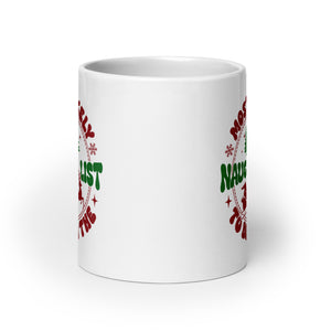 Most Likely To Be On The Naughty List White glossy mug-Phoenix Styles