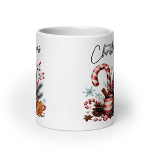 Merry Christmas Glossy Mug-Phoenix Styles