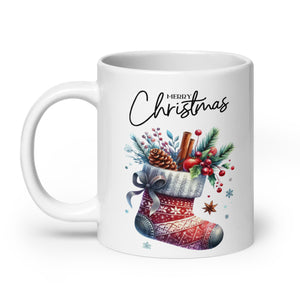 Merry Christmas glossy mug-Phoenix Styles