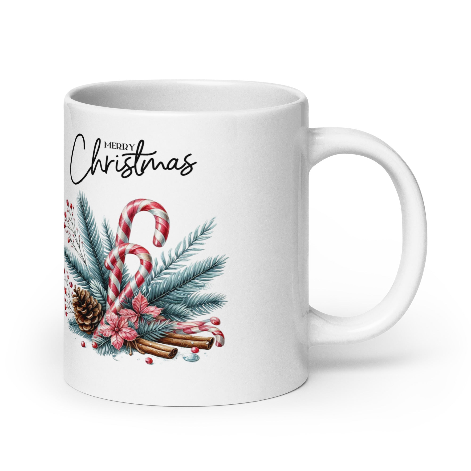 Merry Christmas glossy mug-Phoenix Styles