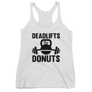 Deadlifts For Donuts Women's Racerback Tank-Phoenix Styles