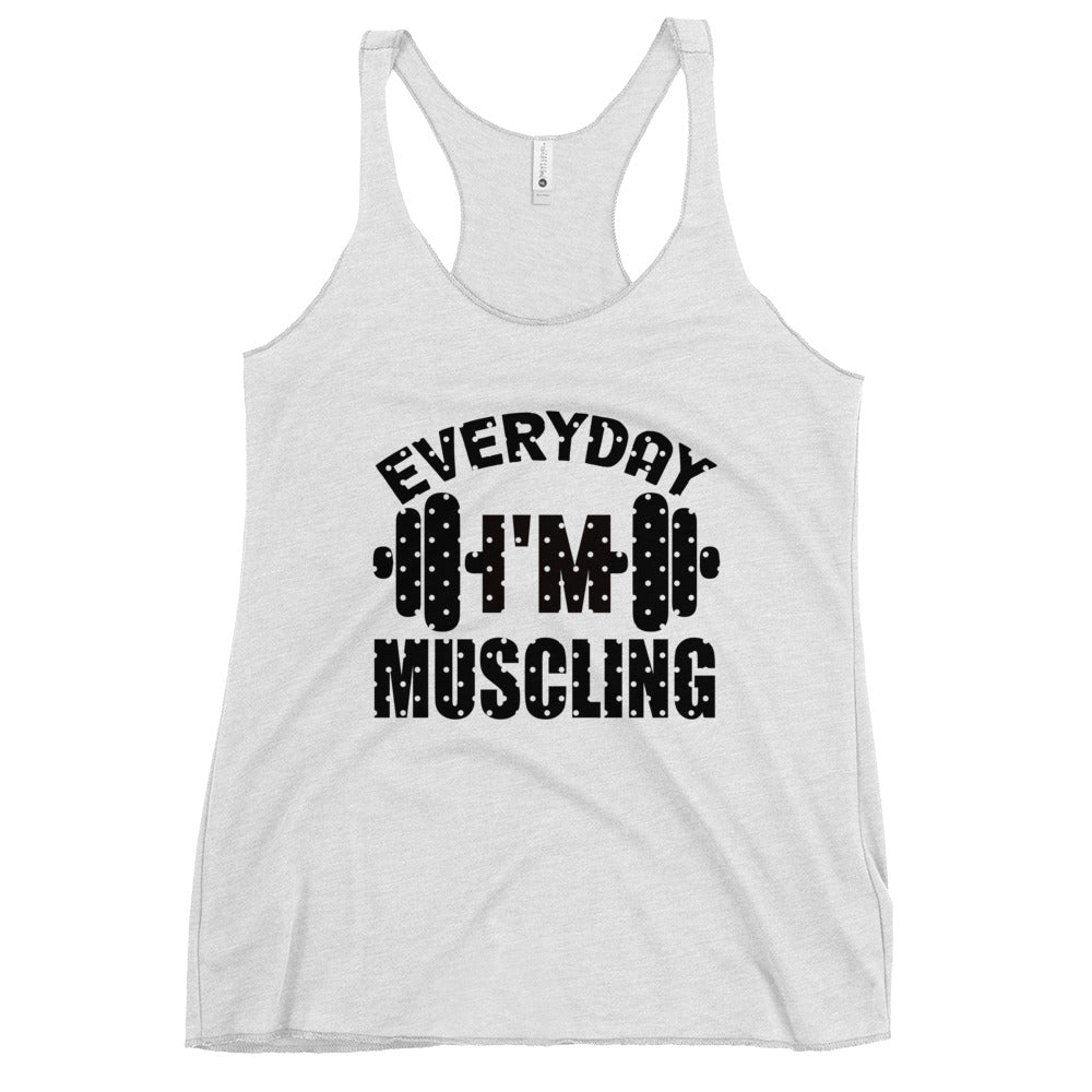 Everyday Muscling Women's Racerback Tank-Phoenix Styles