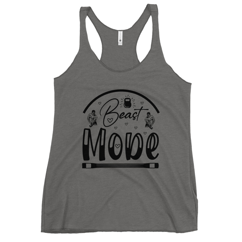 Beast Mode Women's Racerback Tank-Phoenix Styles