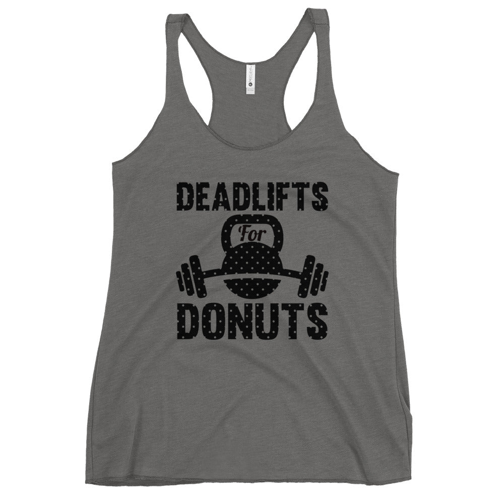 Deadlifts For Donuts Women's Racerback Tank-Phoenix Styles