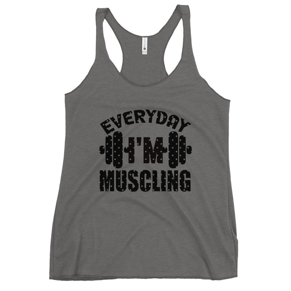 Everyday Muscling Women's Racerback Tank-Phoenix Styles