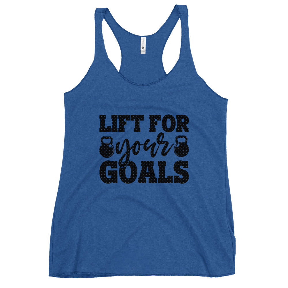 Lift For Your Goals Women's Racerback Tank-Phoenix Styles