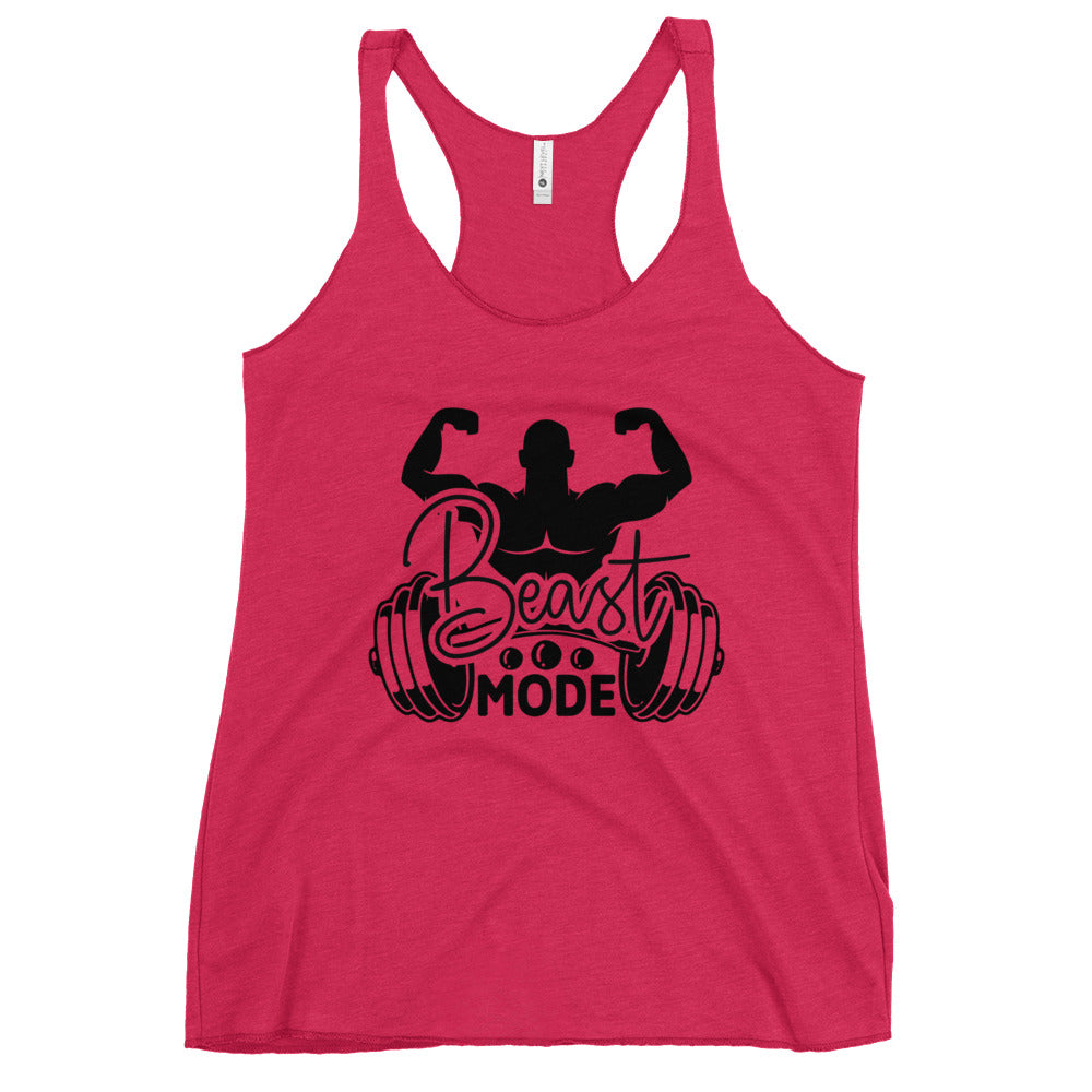 Beast Mode Women's Racerback Tank-Phoenix Styles