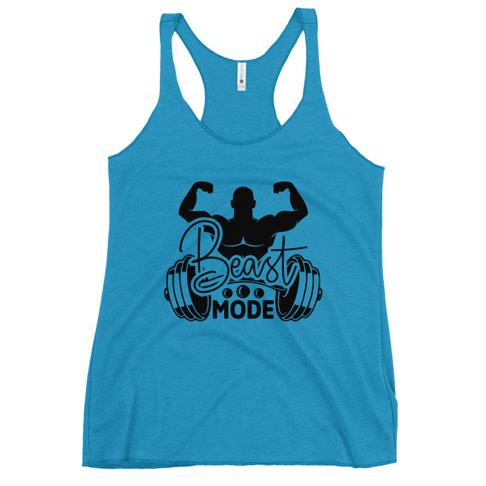 Beast Mode Women's Racerback Tank-Phoenix Styles