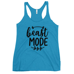 Beast Mode Women's Racerback Tank-Phoenix Styles