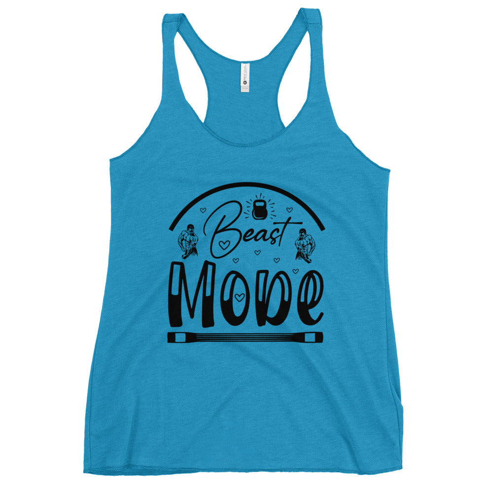 Beast Mode Women's Racerback Tank-Phoenix Styles