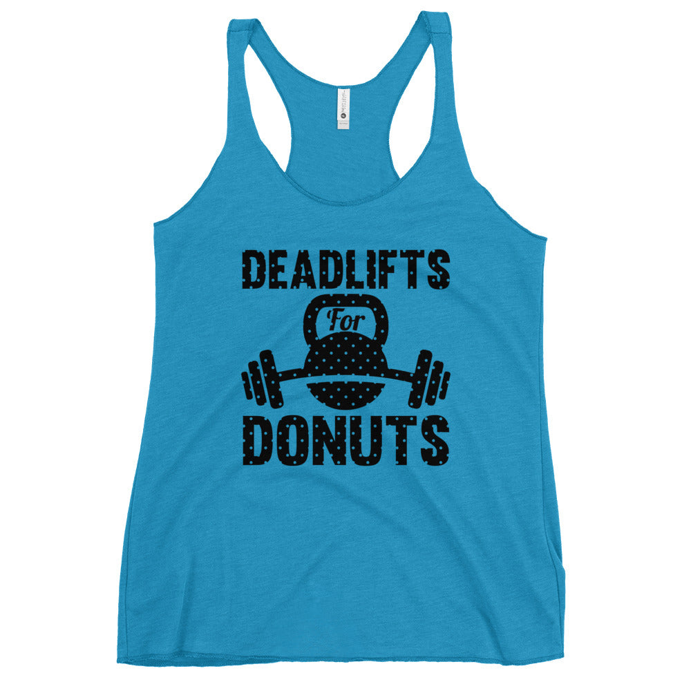 Deadlifts For Donuts Women's Racerback Tank-Phoenix Styles