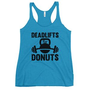 Deadlifts For Donuts Women's Racerback Tank-Phoenix Styles