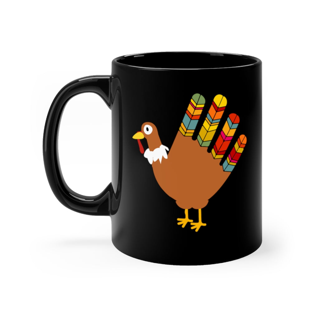 Thanksgiving Black Mug 11oz-Phoenix Styles