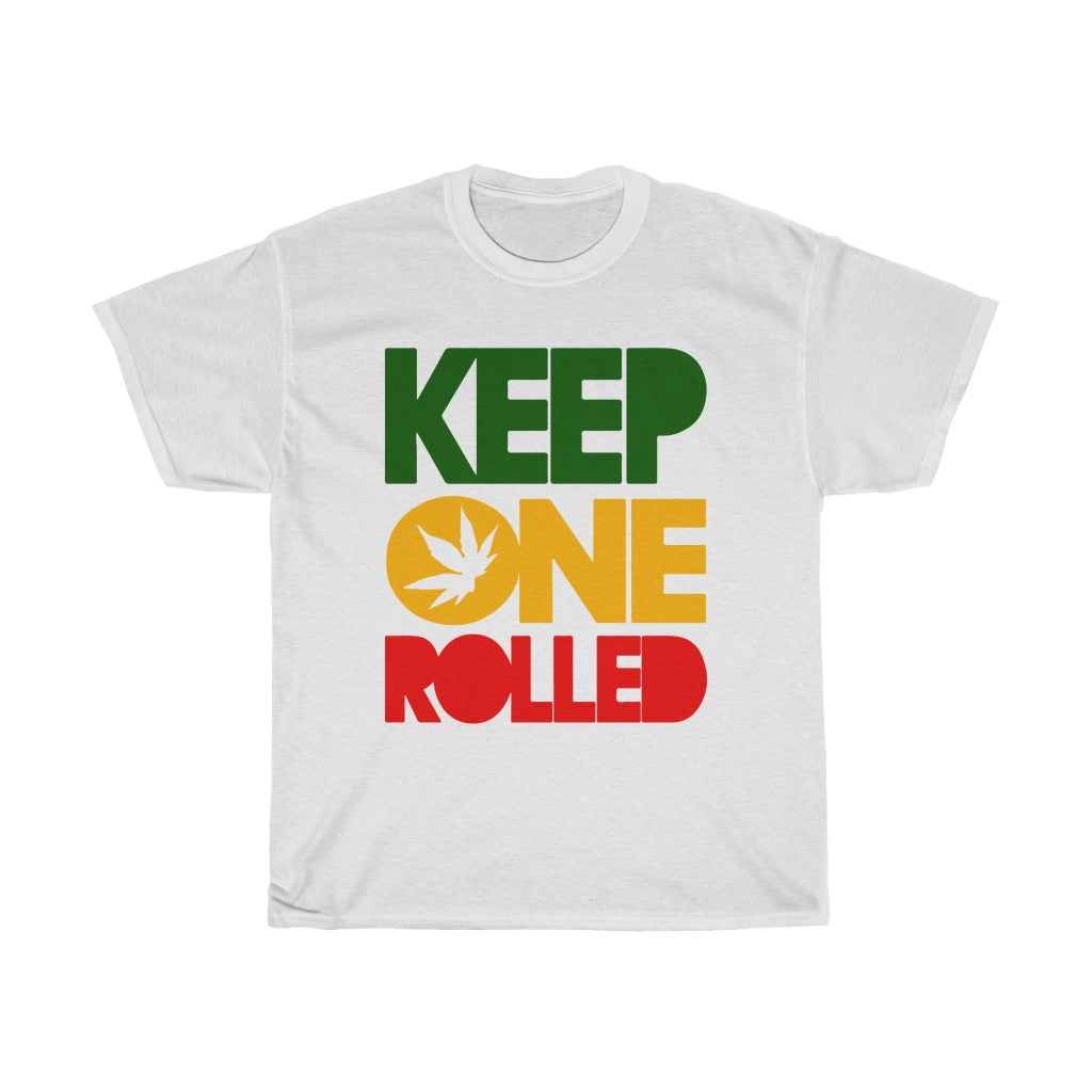 Keep One Rolled Unisex Heavy Cotton Tee-Phoenix Styles