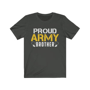 Proud Army Brother Unisex Jersey Short Sleeve Tee-Phoenix Styles