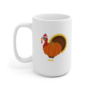 Thanksgiving White Ceramic Mug-Phoenix Styles