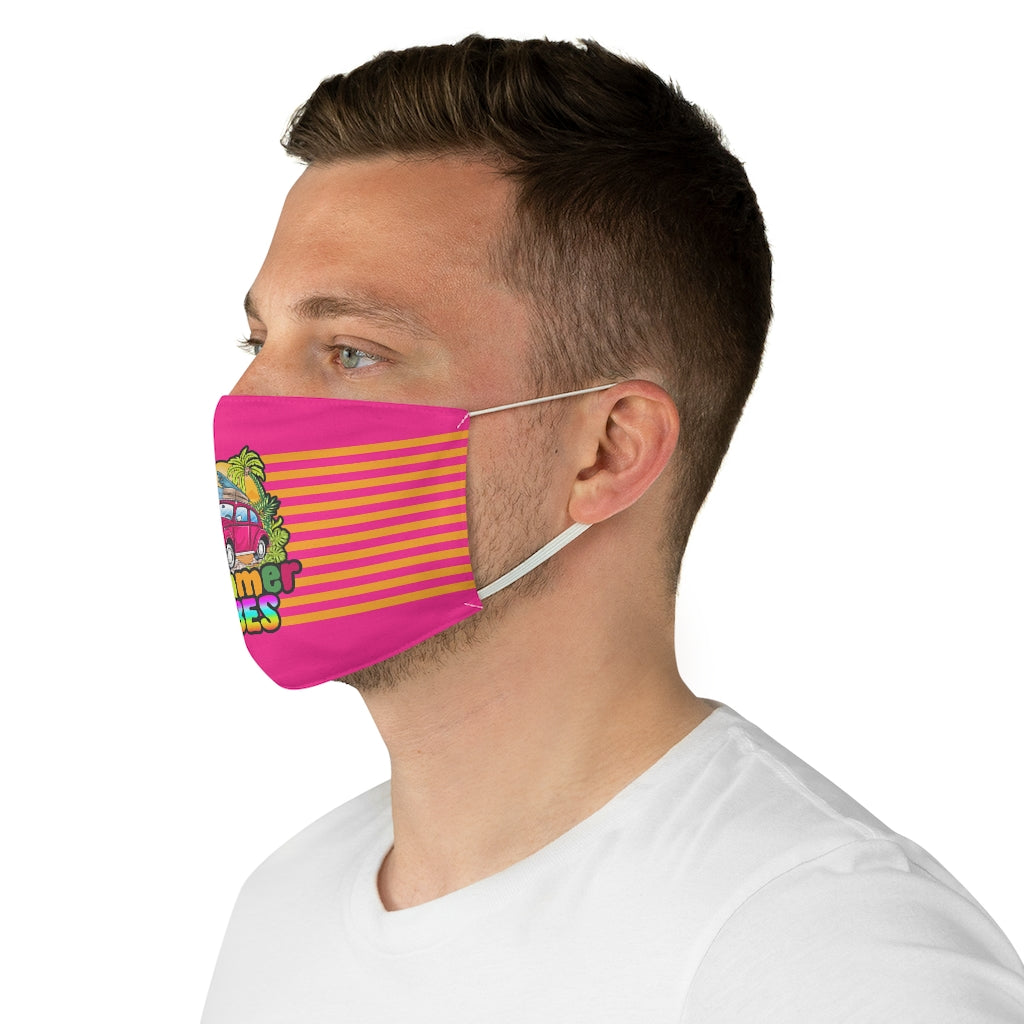 Summer Vibes Fabric Face Mask-Phoenix Styles