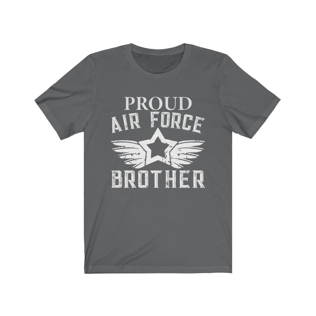 Proud Air Force Brother Jersey Short Sleeve Tee-Phoenix Styles