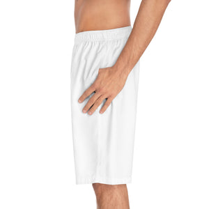 Proud Veteran Shoes White Board Shorts-Phoenix Styles