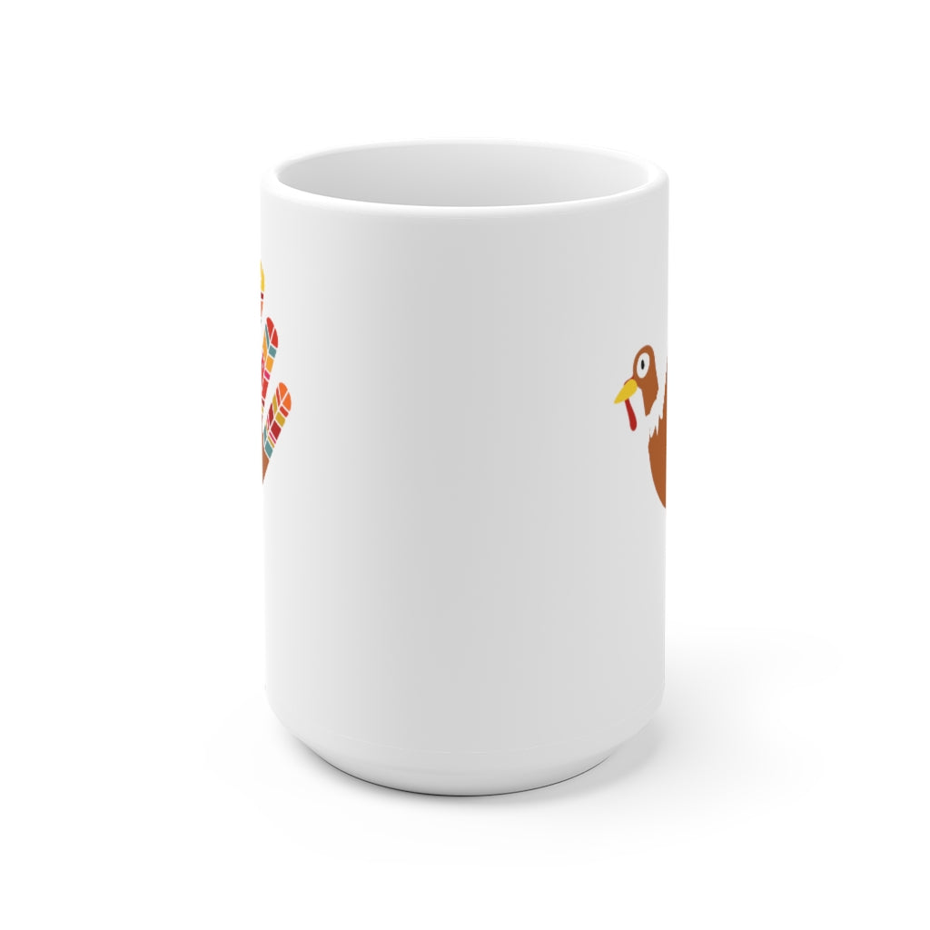 Thanksgiving White Ceramic Mug-Phoenix Styles