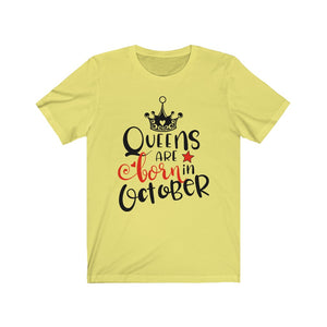 Queens Are Born In October Tee-Phoenix Styles