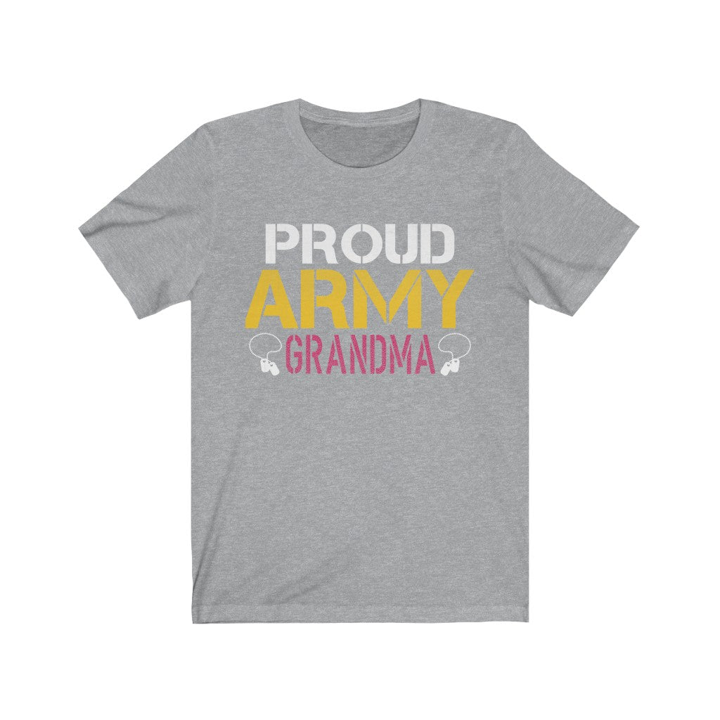 Proud Army Grandma Unisex Jersey Short Sleeve Tee-Phoenix Styles