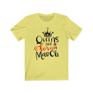 Queens Are Born In March Tee-Phoenix Styles