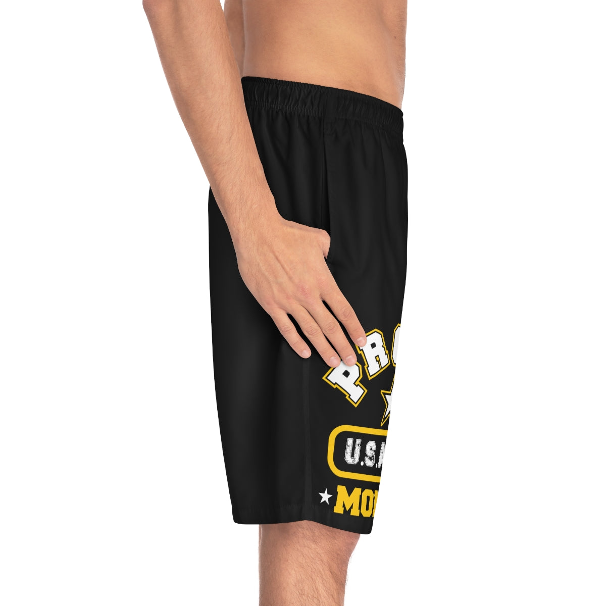 Proud U.S Army Mommy Board Shorts-Phoenix Styles