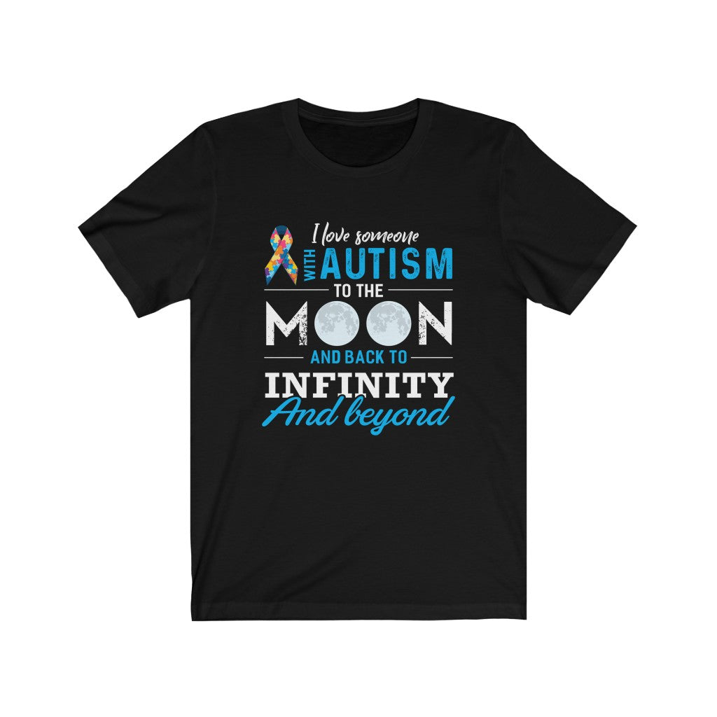 I Love Someone With Autism Unisex Jersey Short Sleeve Tee-Phoenix Styles