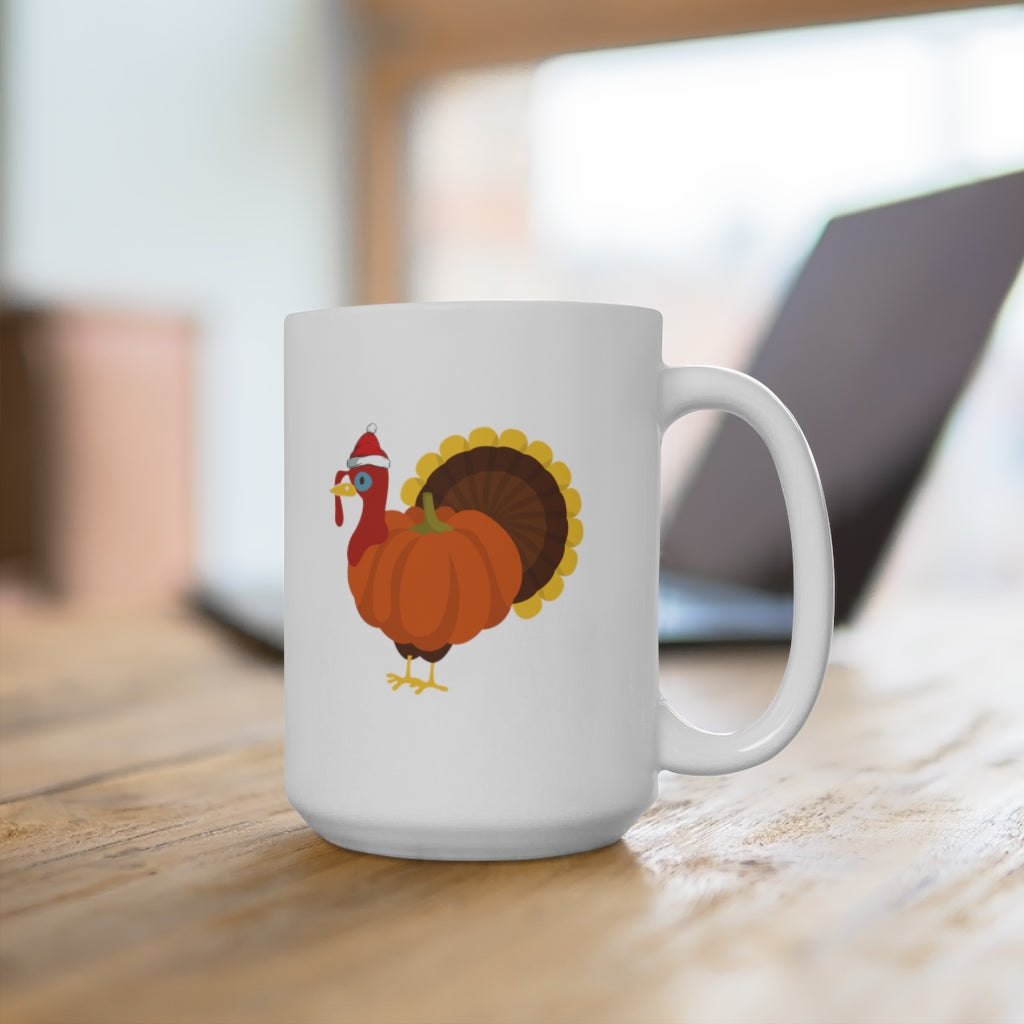 Thanksgiving White Ceramic Mug-Phoenix Styles