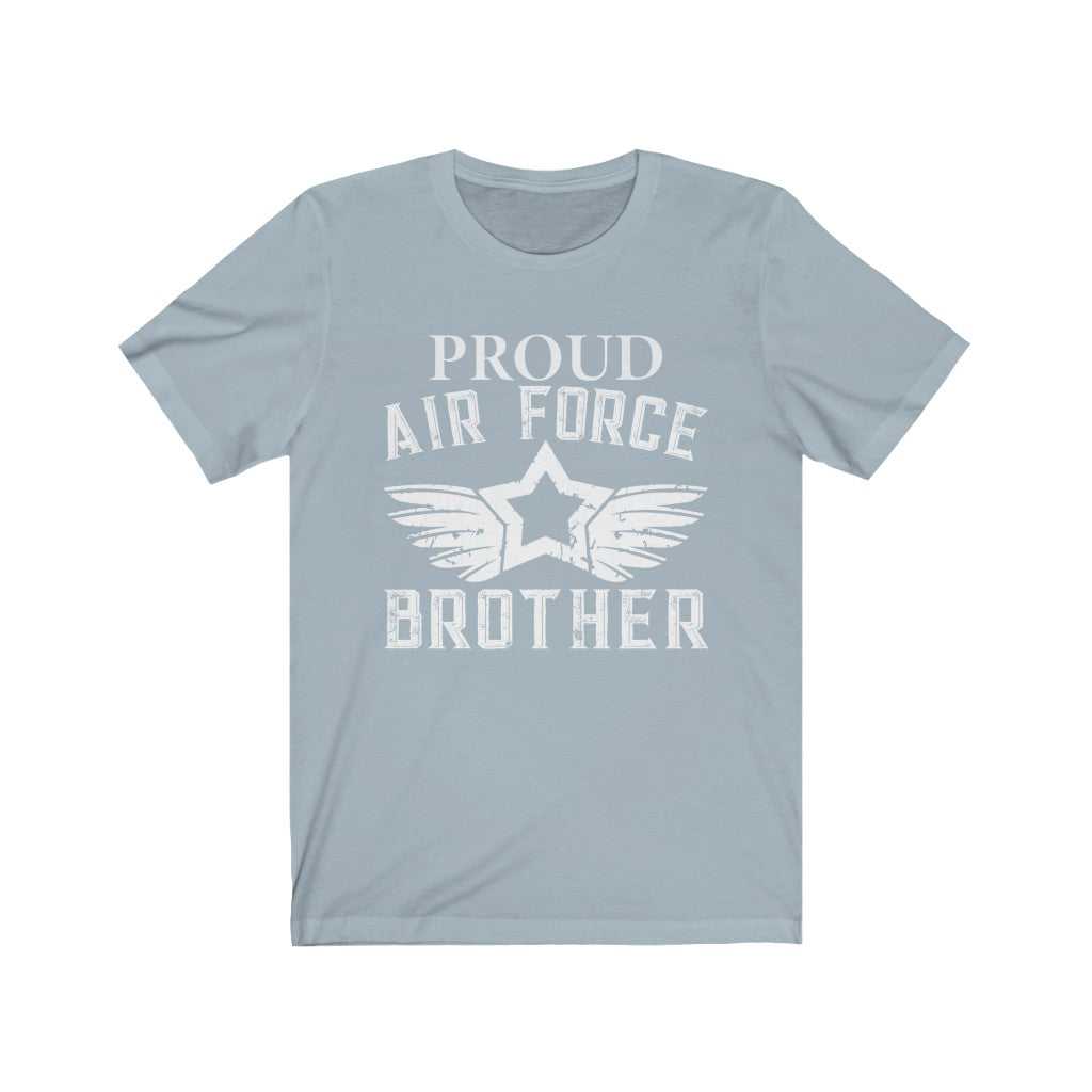 Proud Air Force Brother Jersey Short Sleeve Tee-Phoenix Styles