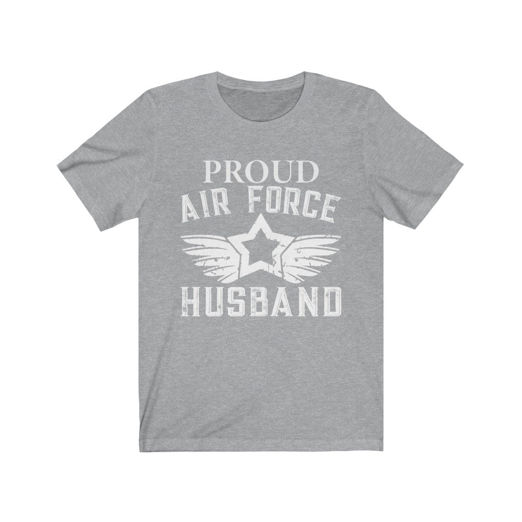 Proud Air Force Husband Jersey Short Sleeve Tee-Phoenix Styles