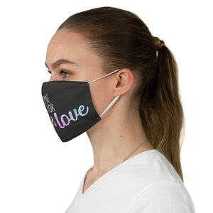 Time For Love Fabric Face Mask-Phoenix Styles