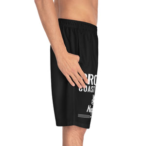 Proud Coast Guard Nephew Board Shorts-Phoenix Styles