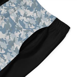 Proud Airforce Dad Camo Board Shorts (AOP)-Phoenix Styles