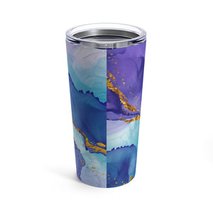 Blue Lily Tumbler 20oz-Phoenix Styles